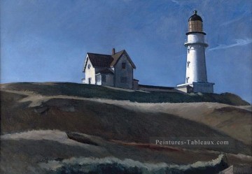 colline du phare Edward Hopper Peinture à l'huile